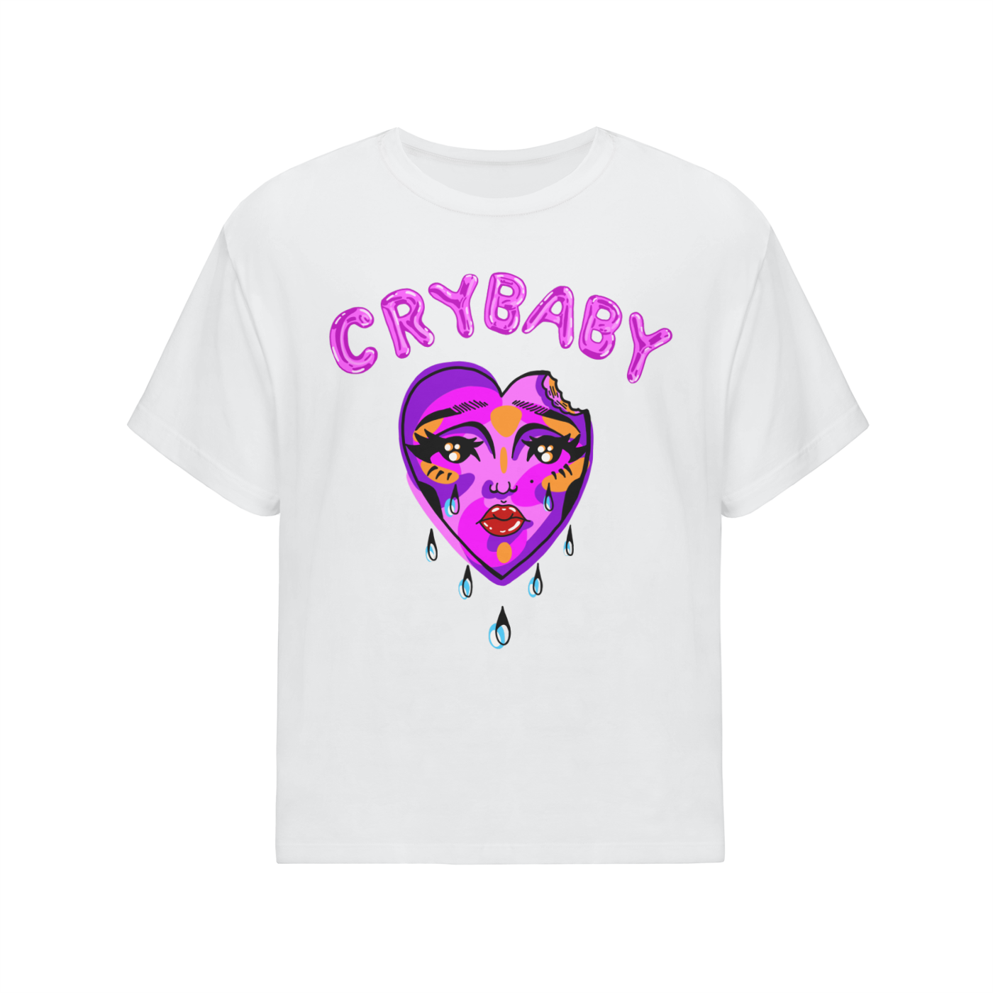 Cry Baby Streetwear Unisex Cotton Oversized T-Shirt