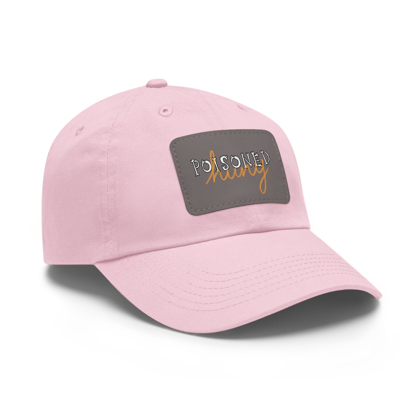 Brand logo Dad Hat with Leather Patch