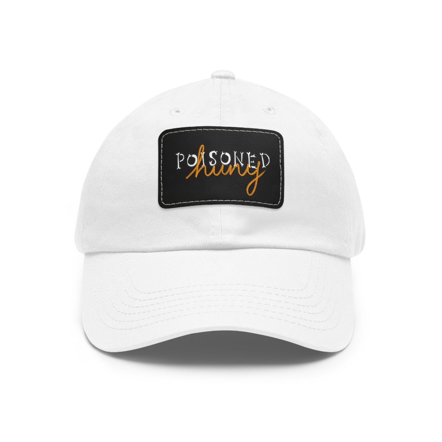 Brand logo Dad Hat with Leather Patch