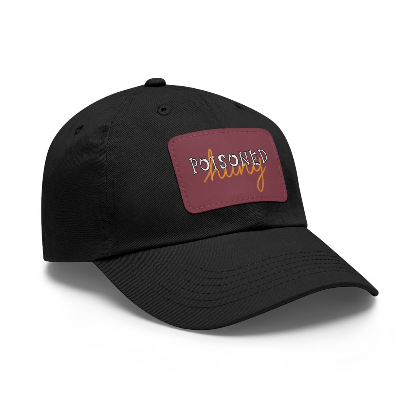 Brand logo Dad Hat with Leather Patch