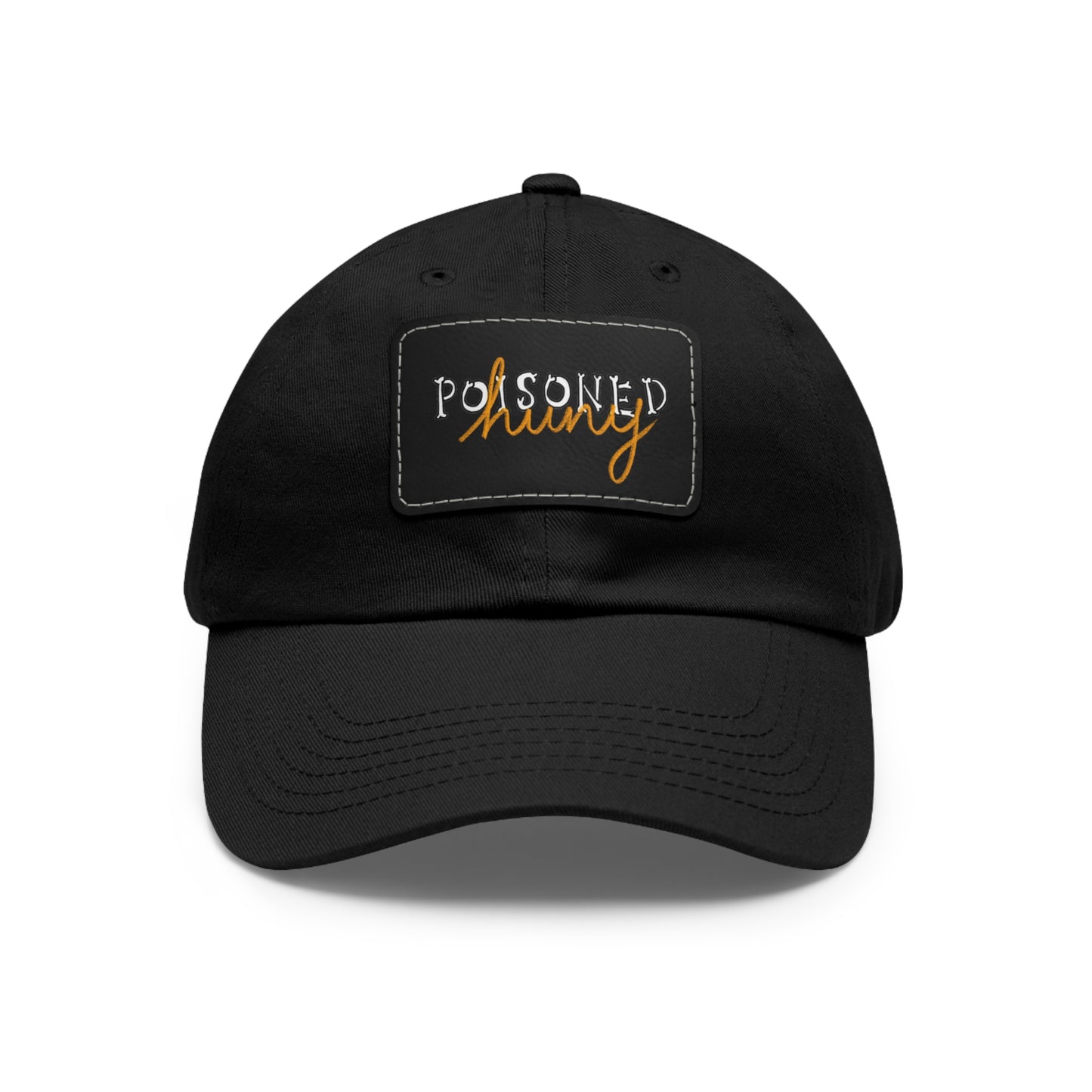 Brand logo Dad Hat with Leather Patch