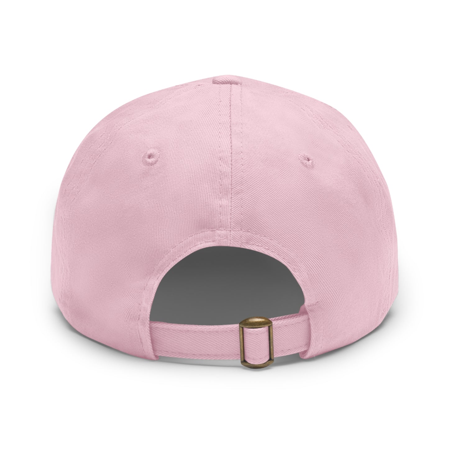 Brand logo Dad Hat with Leather Patch