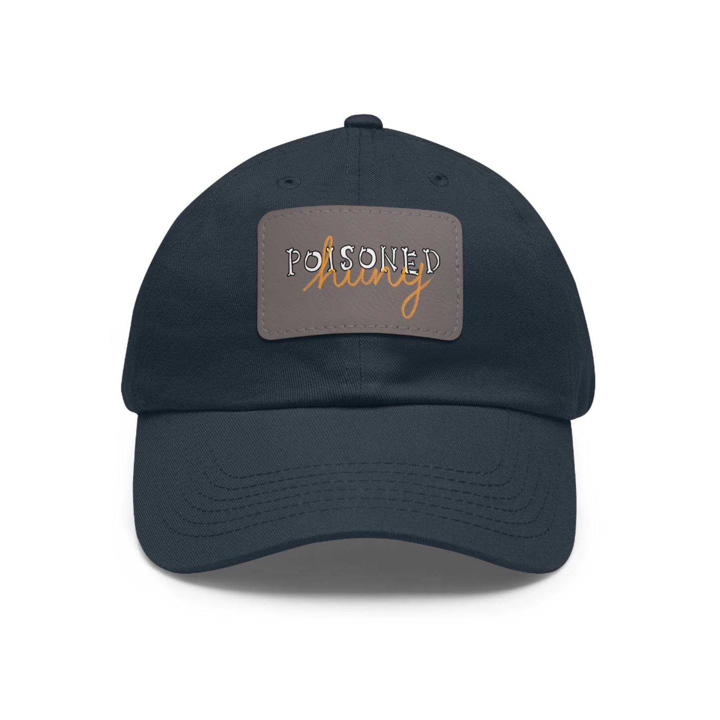 Brand logo Dad Hat with Leather Patch