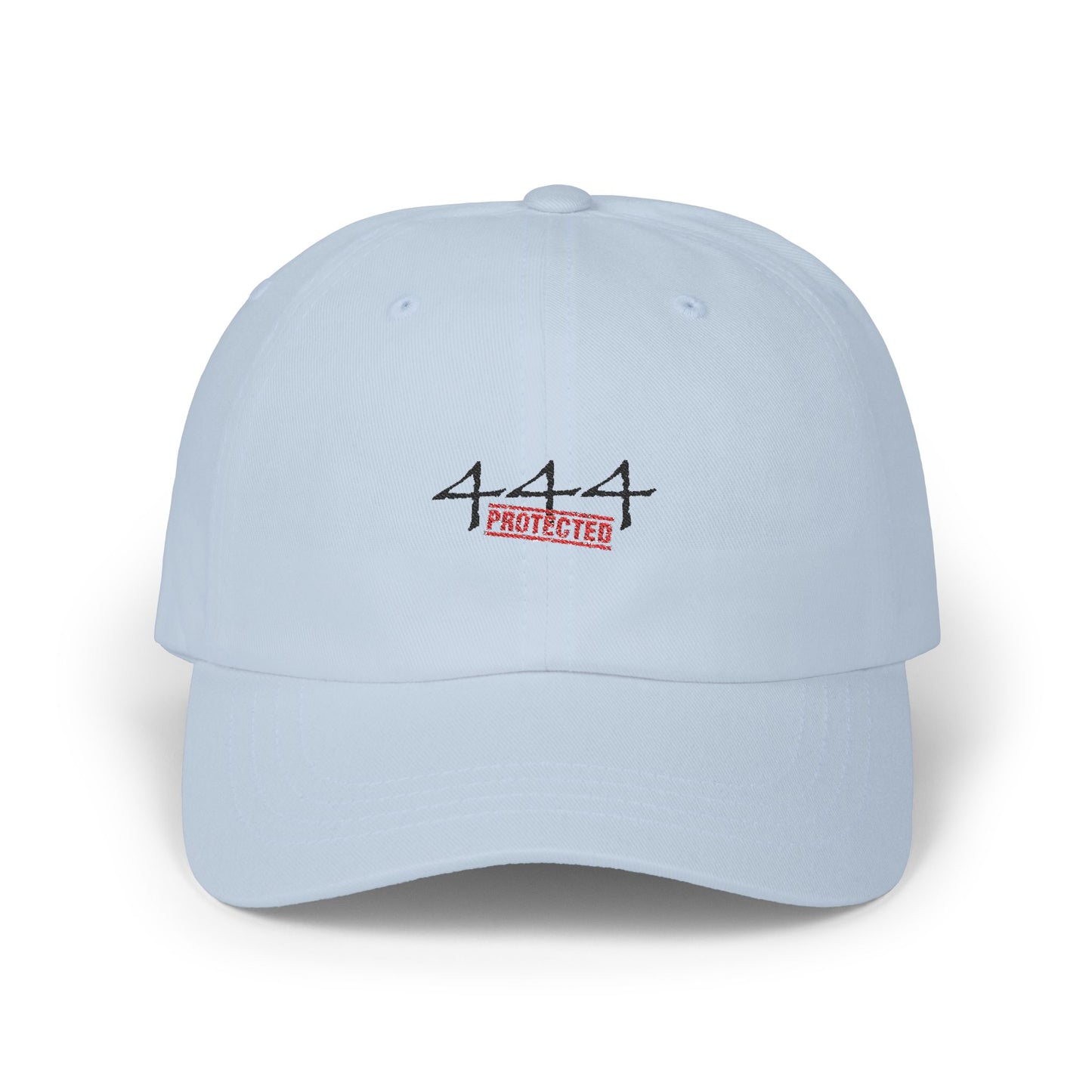 Classic Dad Cap - 444 Protected White Cap for Casual Style