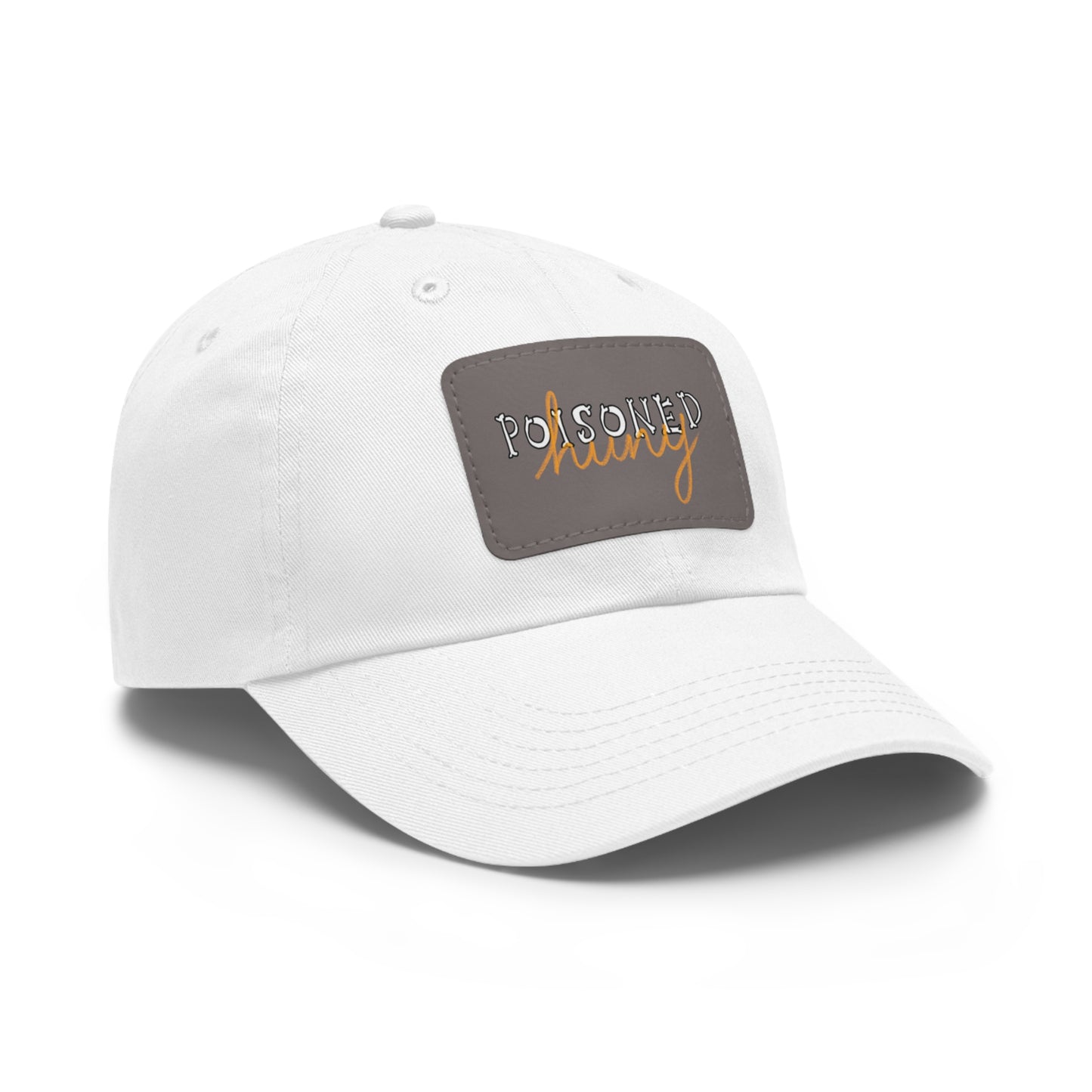 Brand logo Dad Hat with Leather Patch