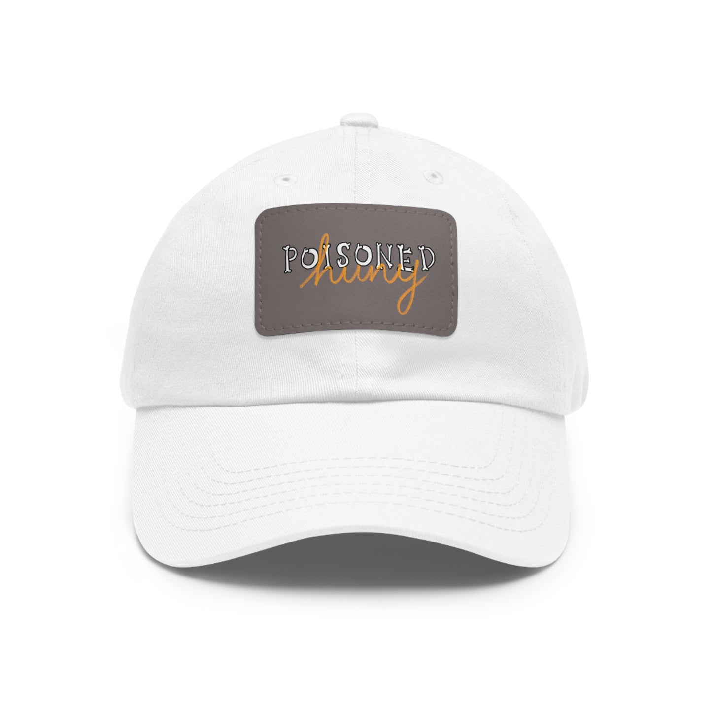 Brand logo Dad Hat with Leather Patch