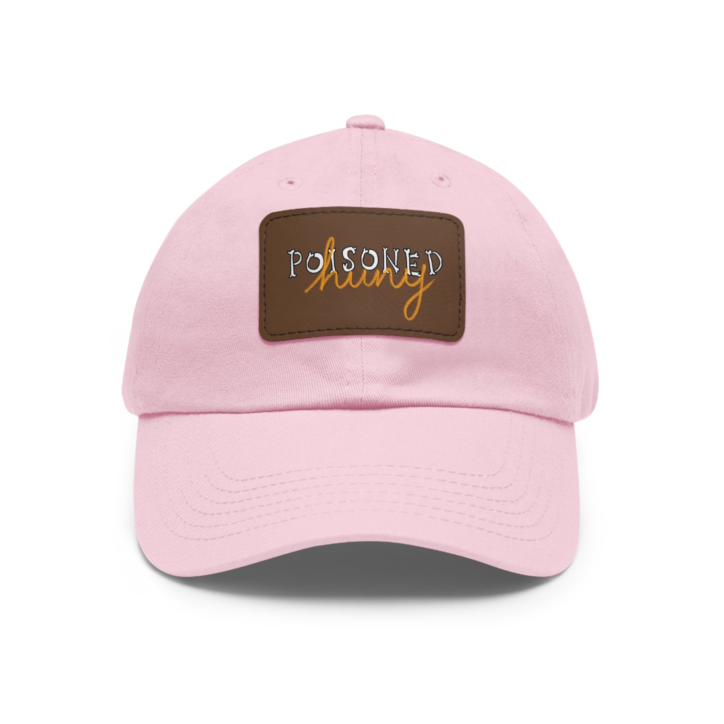 Brand logo Dad Hat with Leather Patch