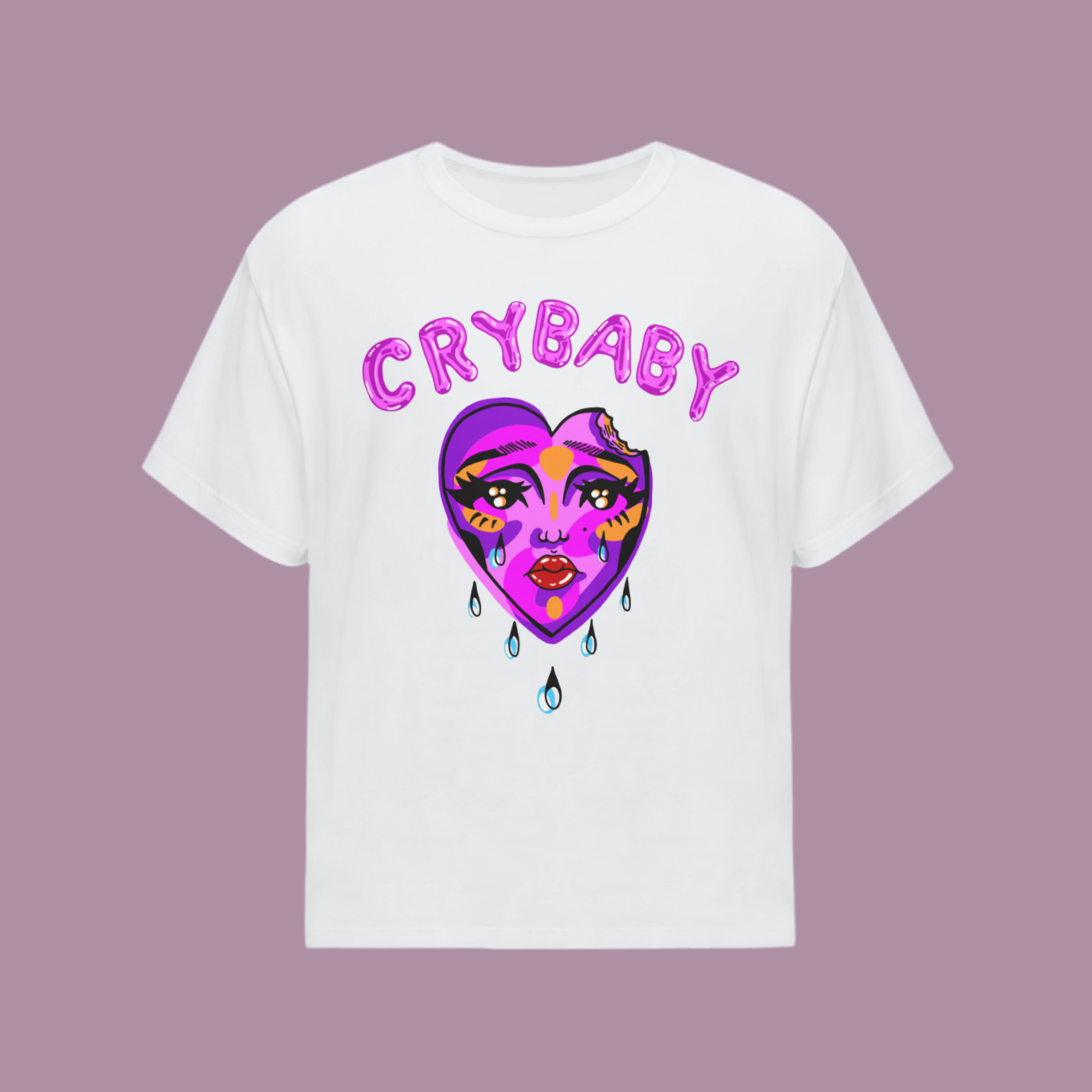 Cry Baby Streetwear Unisex Cotton Oversized T-Shirt