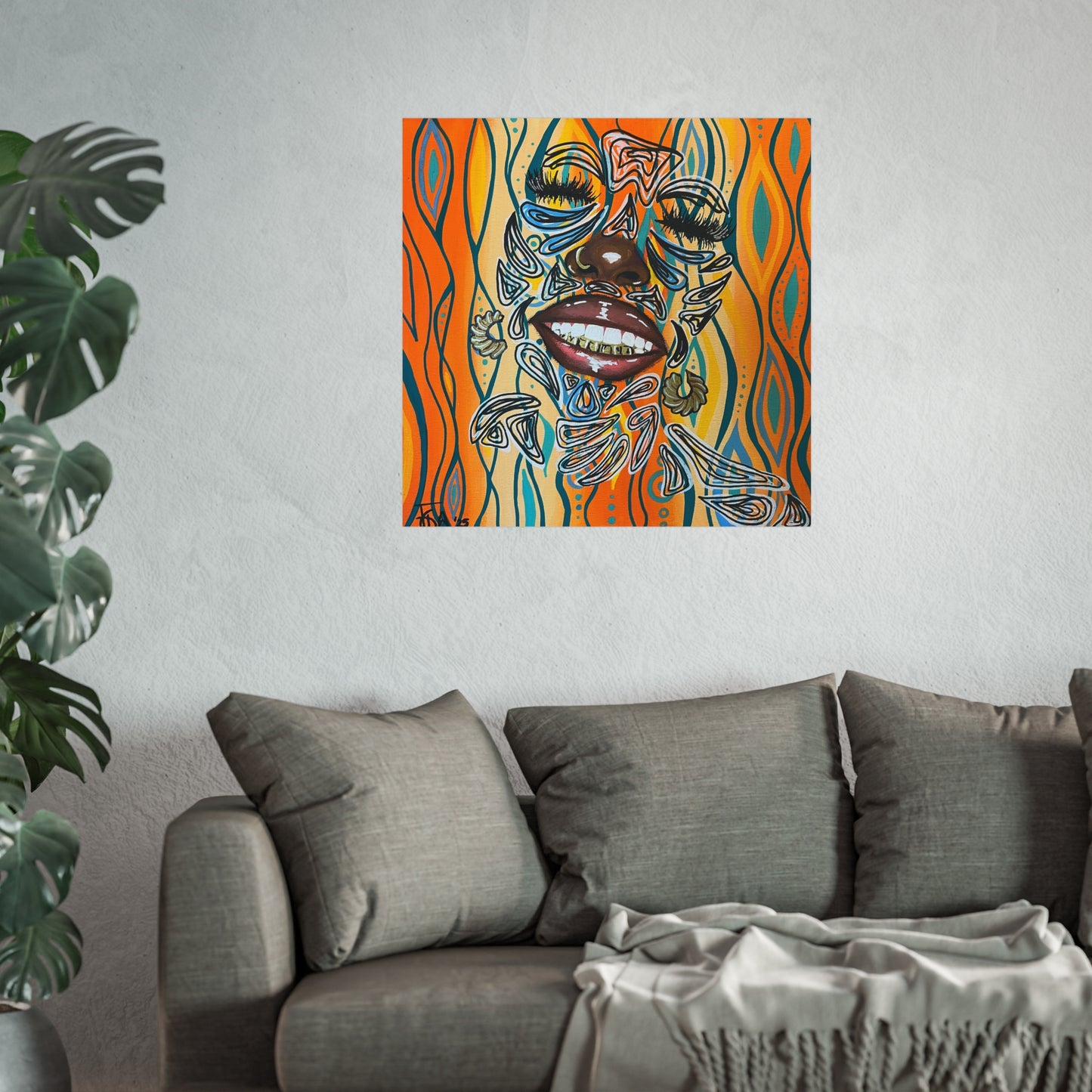 ‘Smile’ poster print