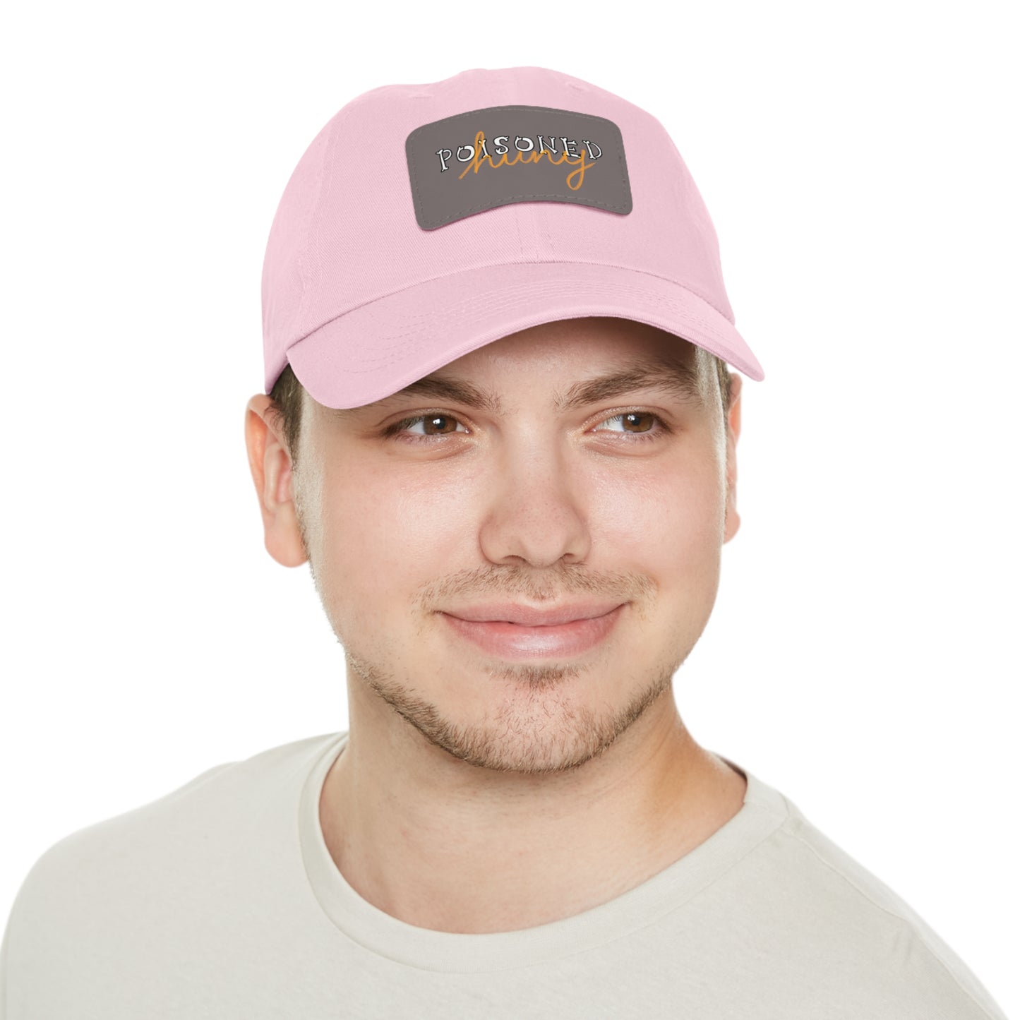 Brand logo Dad Hat with Leather Patch