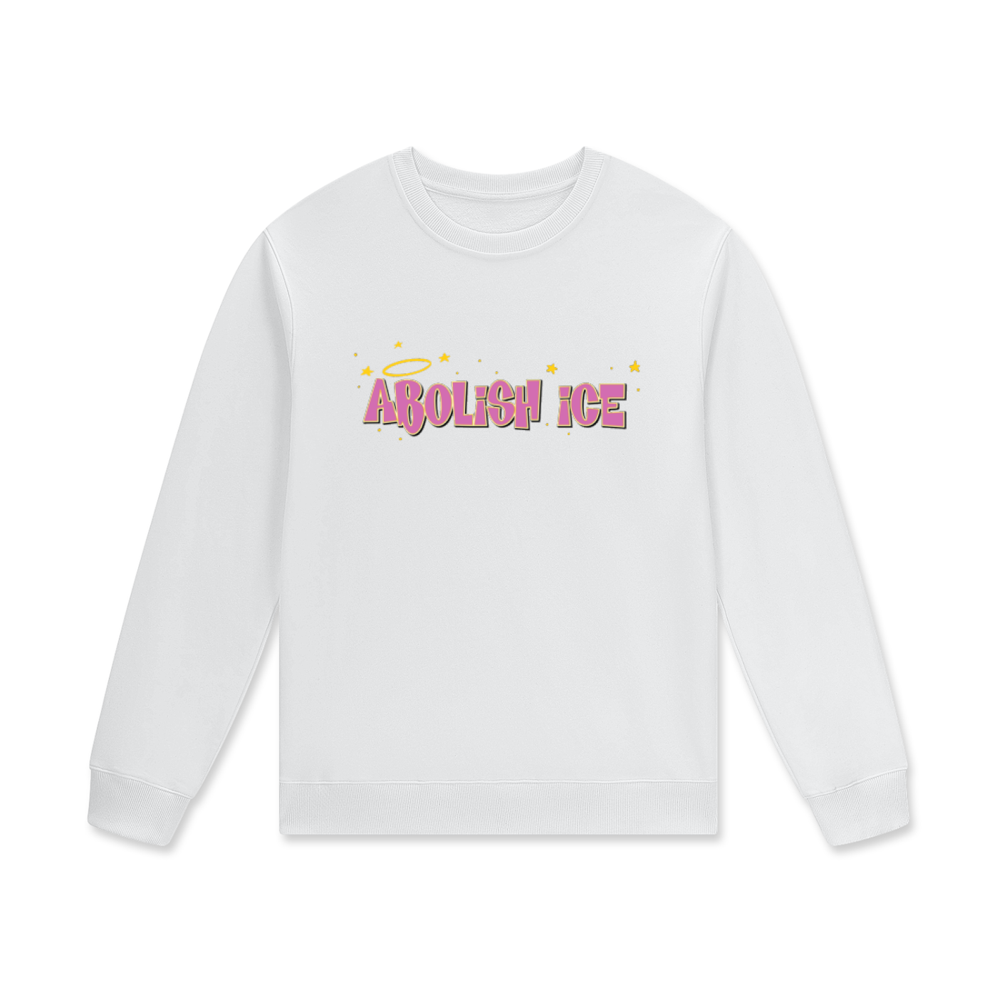 ‘Abolish ice’ Streetwear Unisex Cotton Pullover