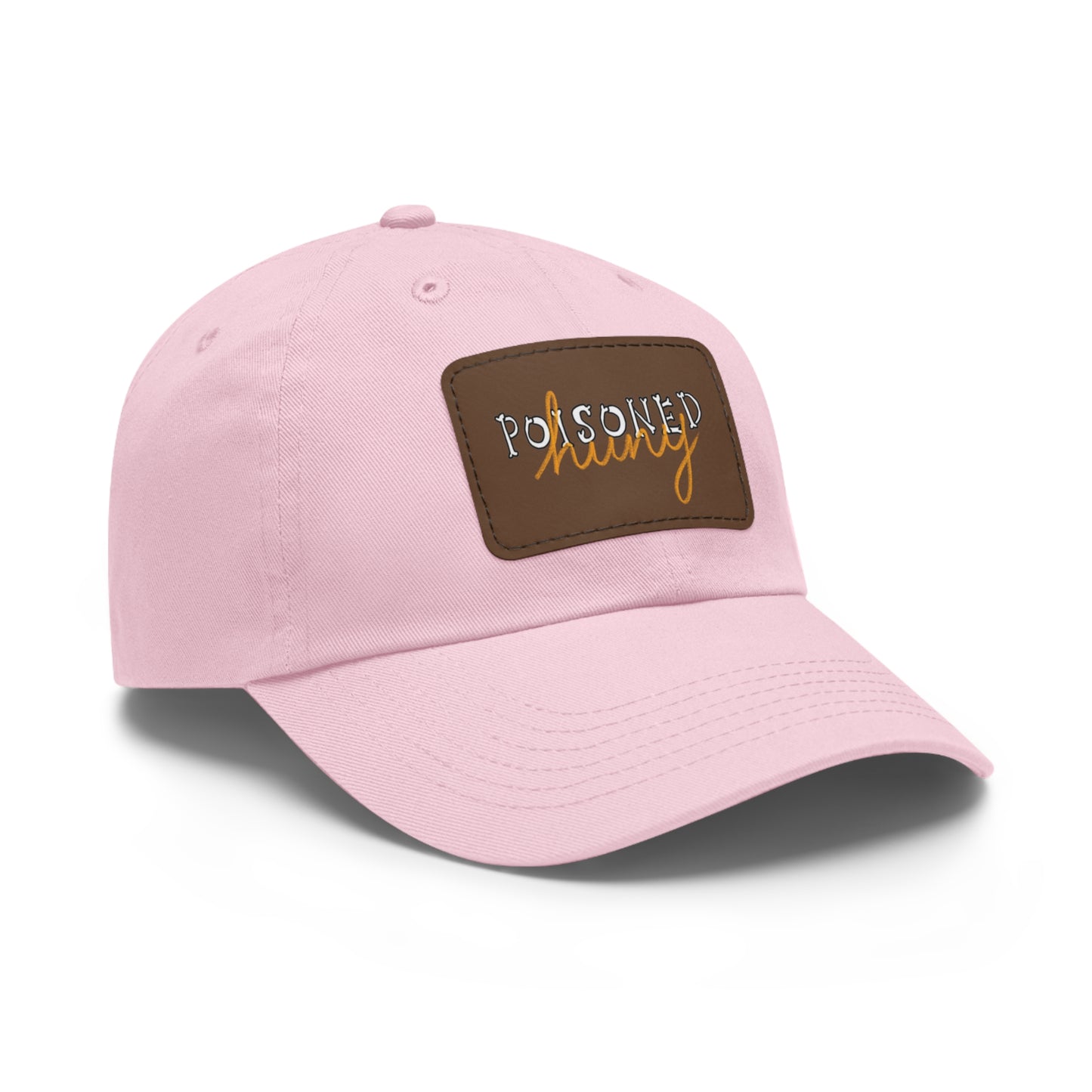 Brand logo Dad Hat with Leather Patch