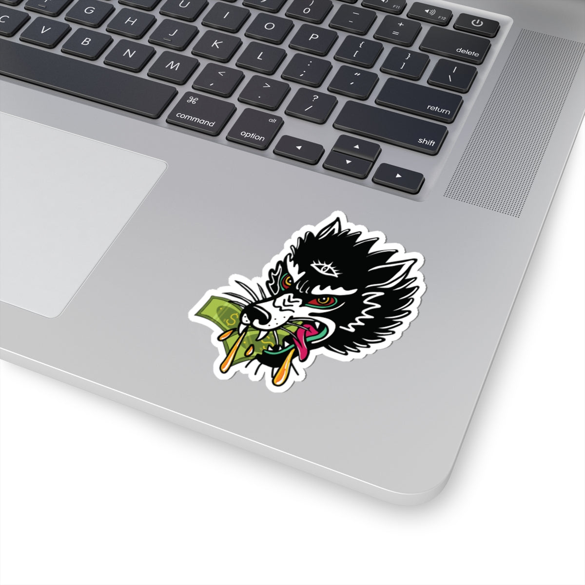 Eat the rich sticker