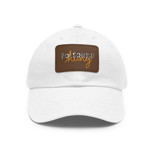 Brand logo Dad Hat with Leather Patch
