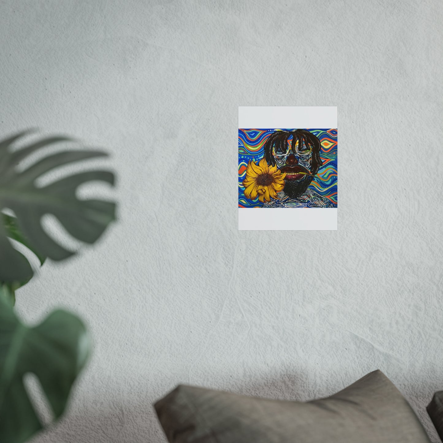 ‘Black boy bloom” Poster print