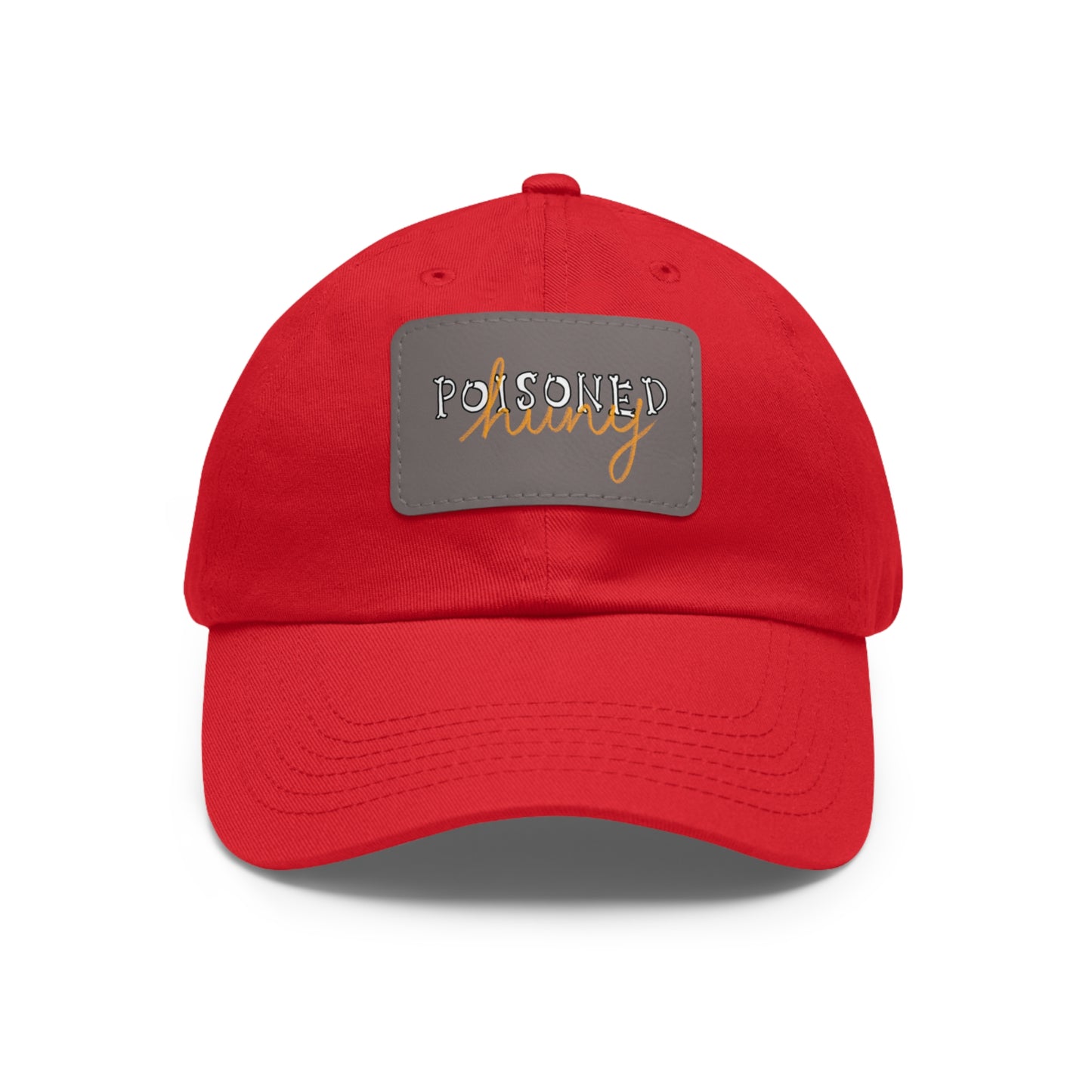 Brand logo Dad Hat with Leather Patch