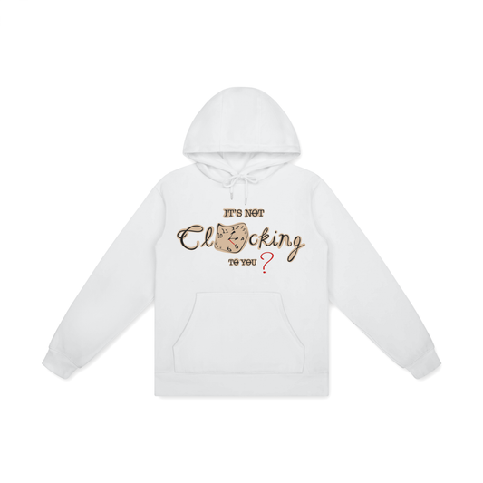 ‘It’s not clocking to you?’ Unisex Basic 100% Cotton Hoodie