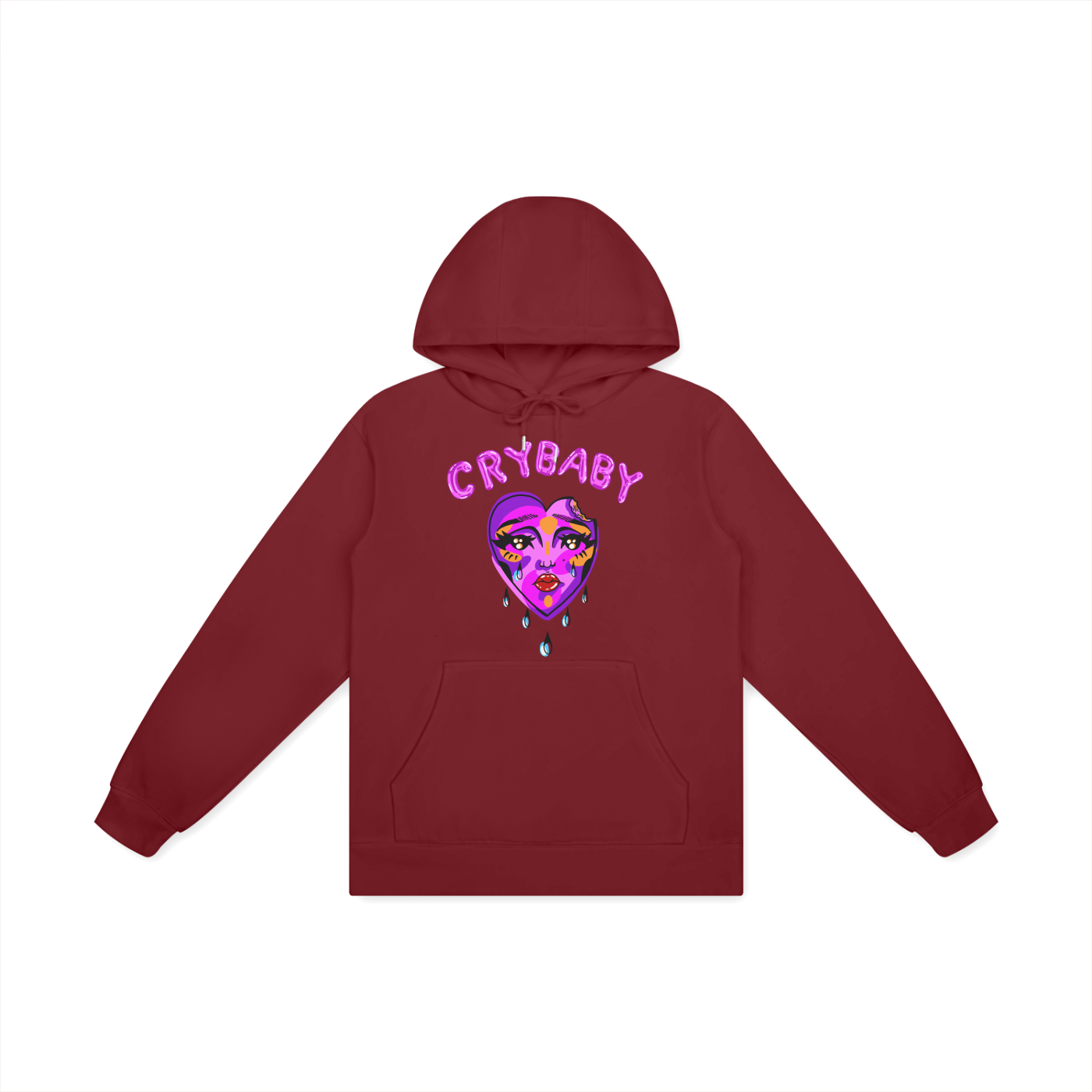 Crybaby Unisex Basic 100% Cotton Hoodie
