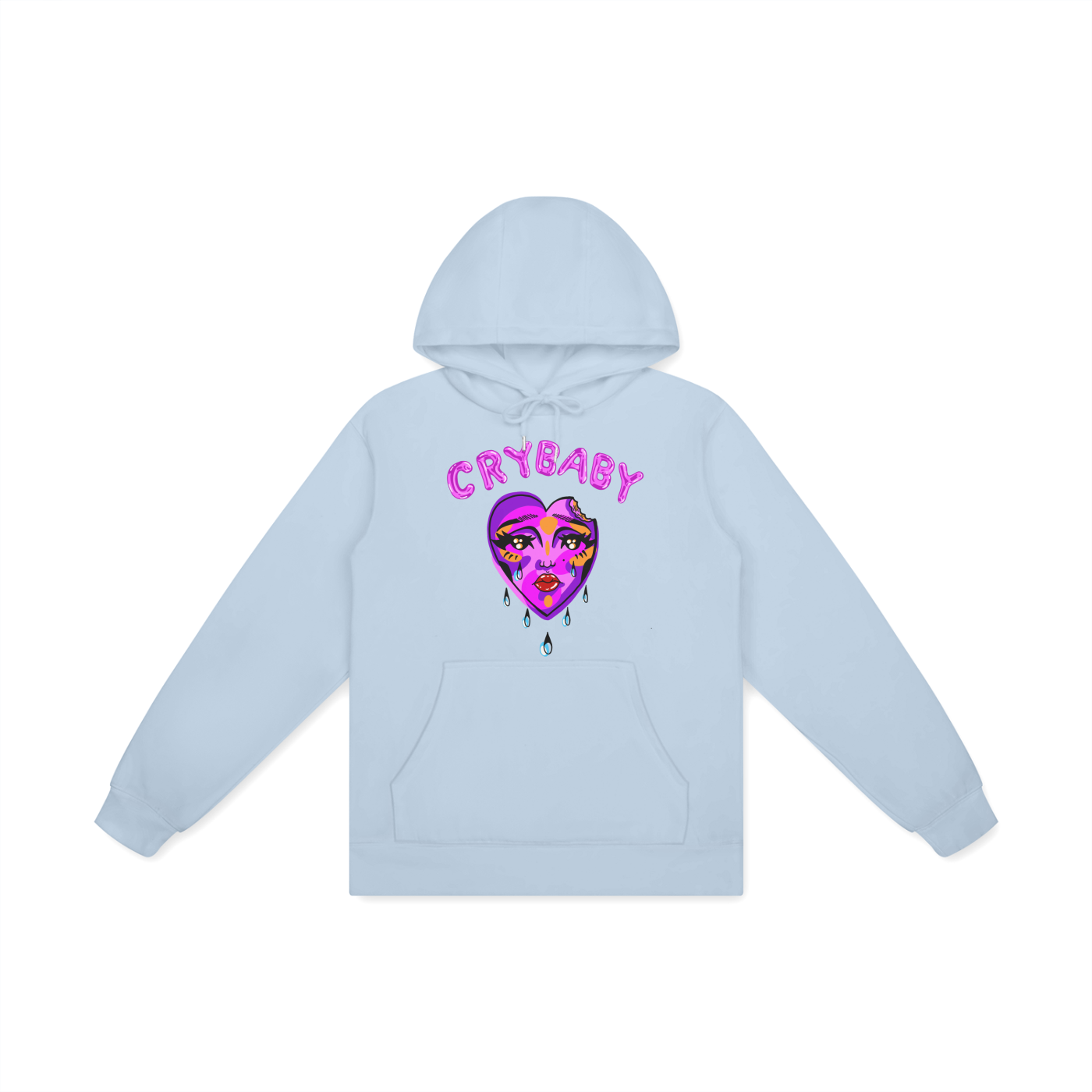 Crybaby Unisex Basic 100% Cotton Hoodie