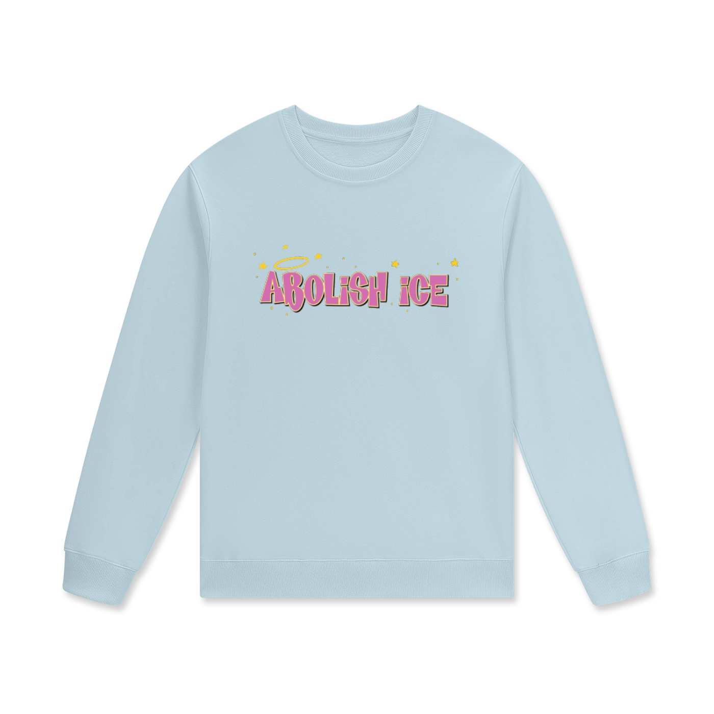 ‘Abolish ice’ Streetwear Unisex Cotton Pullover