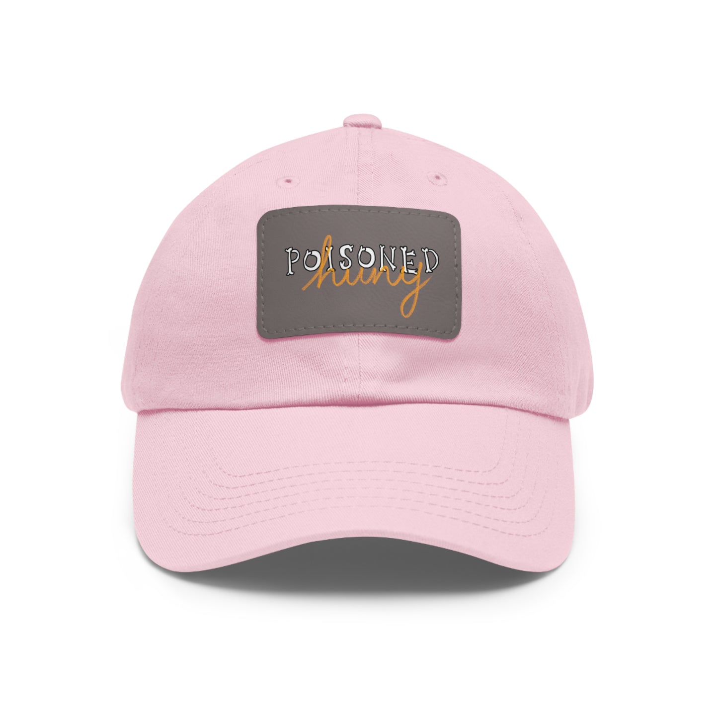 Brand logo Dad Hat with Leather Patch