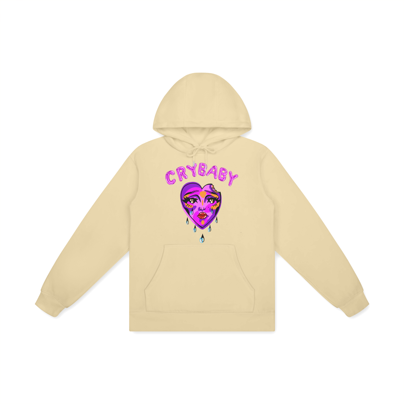 Crybaby Unisex Basic 100% Cotton Hoodie