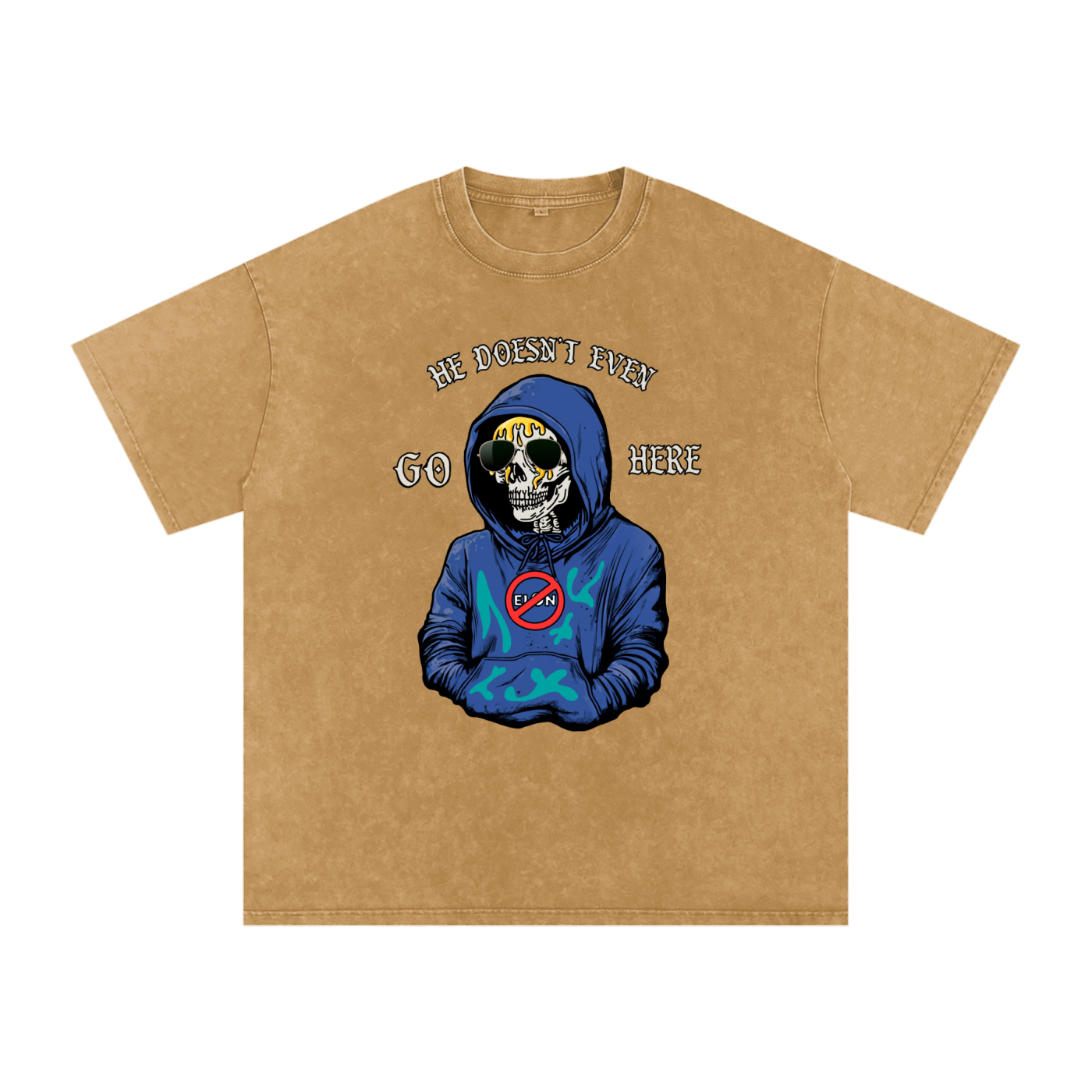 Acid Wash Oversize T-Shirt - 250 GSM