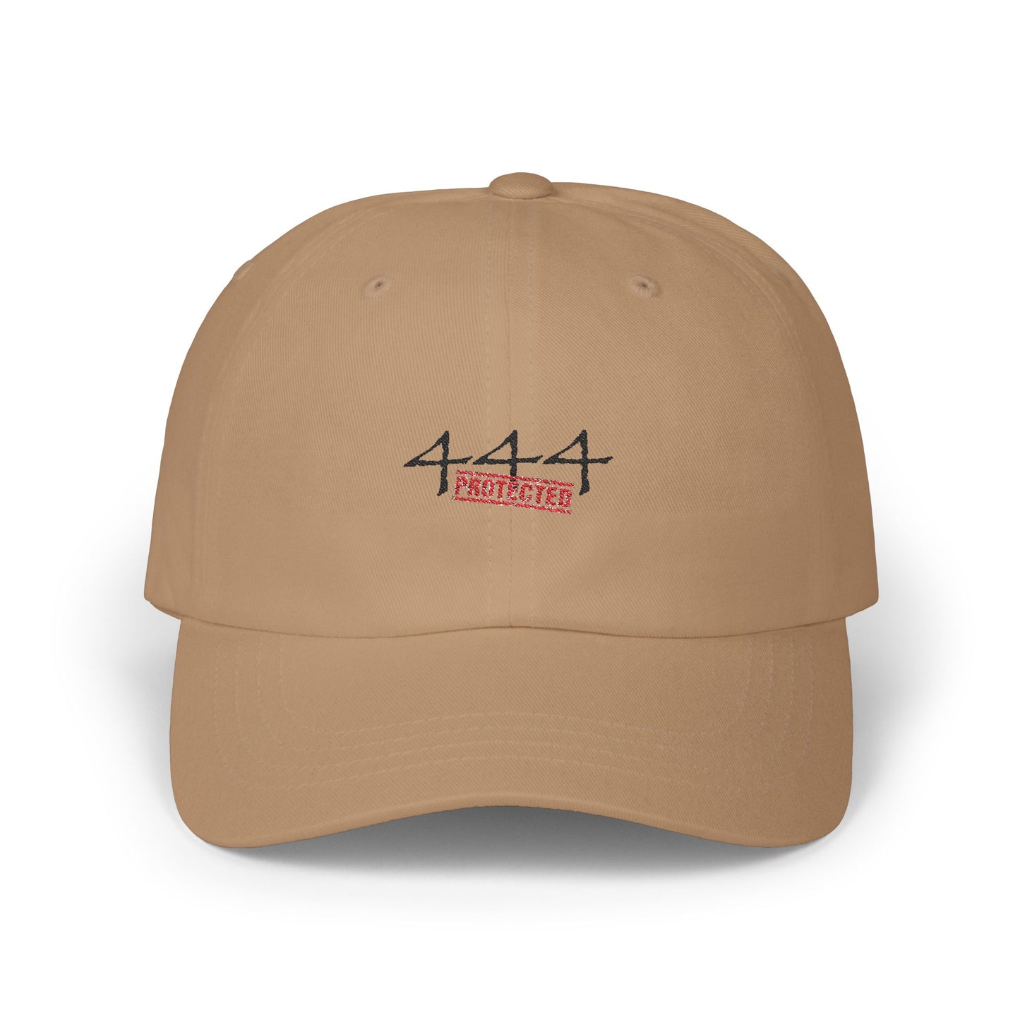 Classic Dad Cap - 444 Protected White Cap for Casual Style