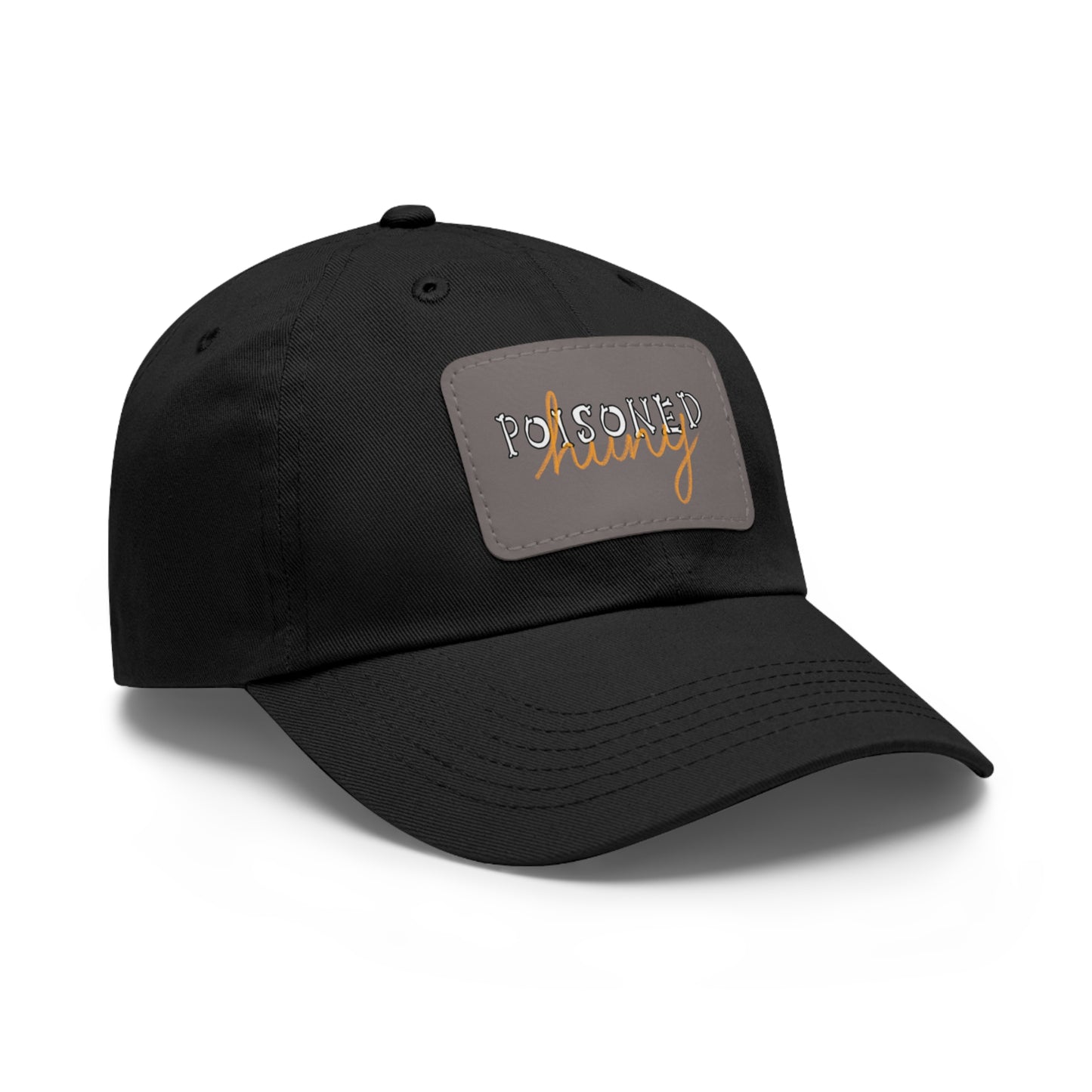 Brand logo Dad Hat with Leather Patch
