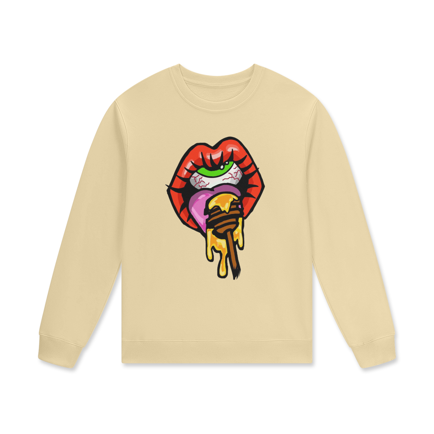 ‘Huny dipper’ Streetwear Unisex Staple 100% Cotton Pullover