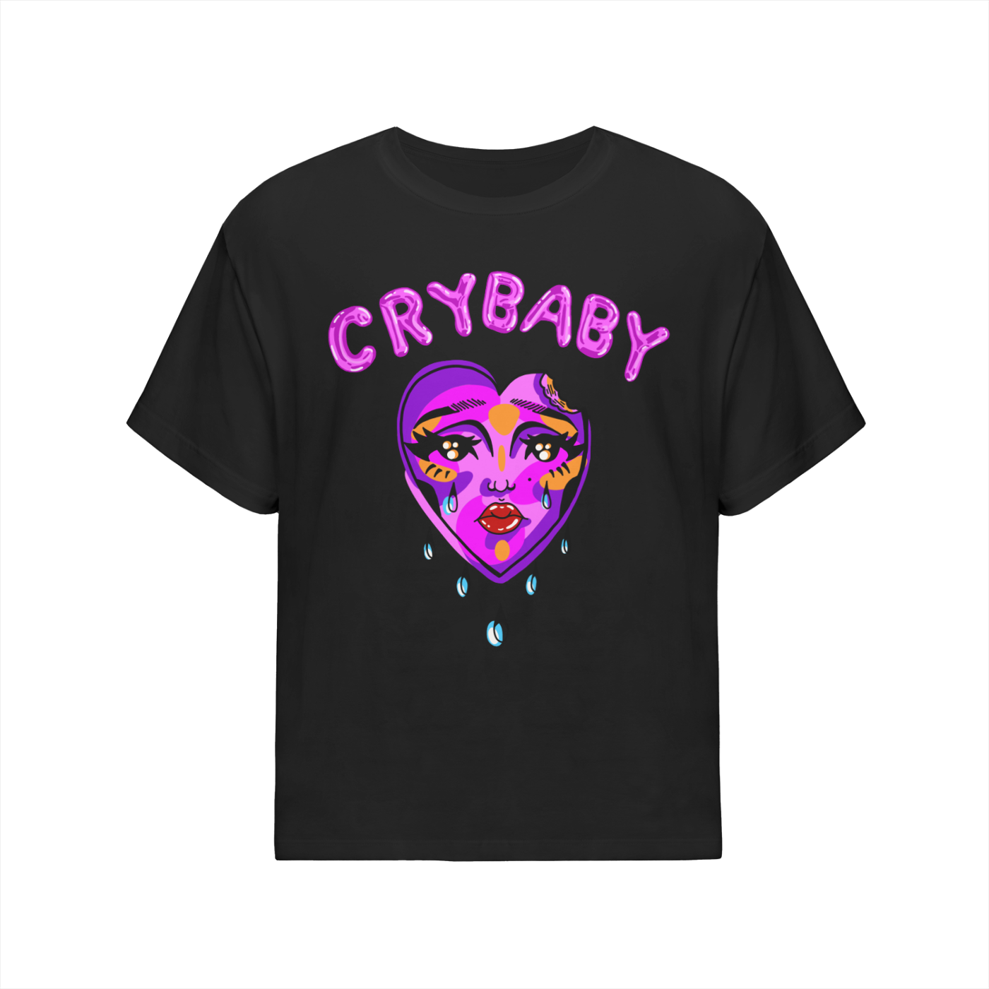 Cry Baby Streetwear Unisex Cotton Oversized T-Shirt
