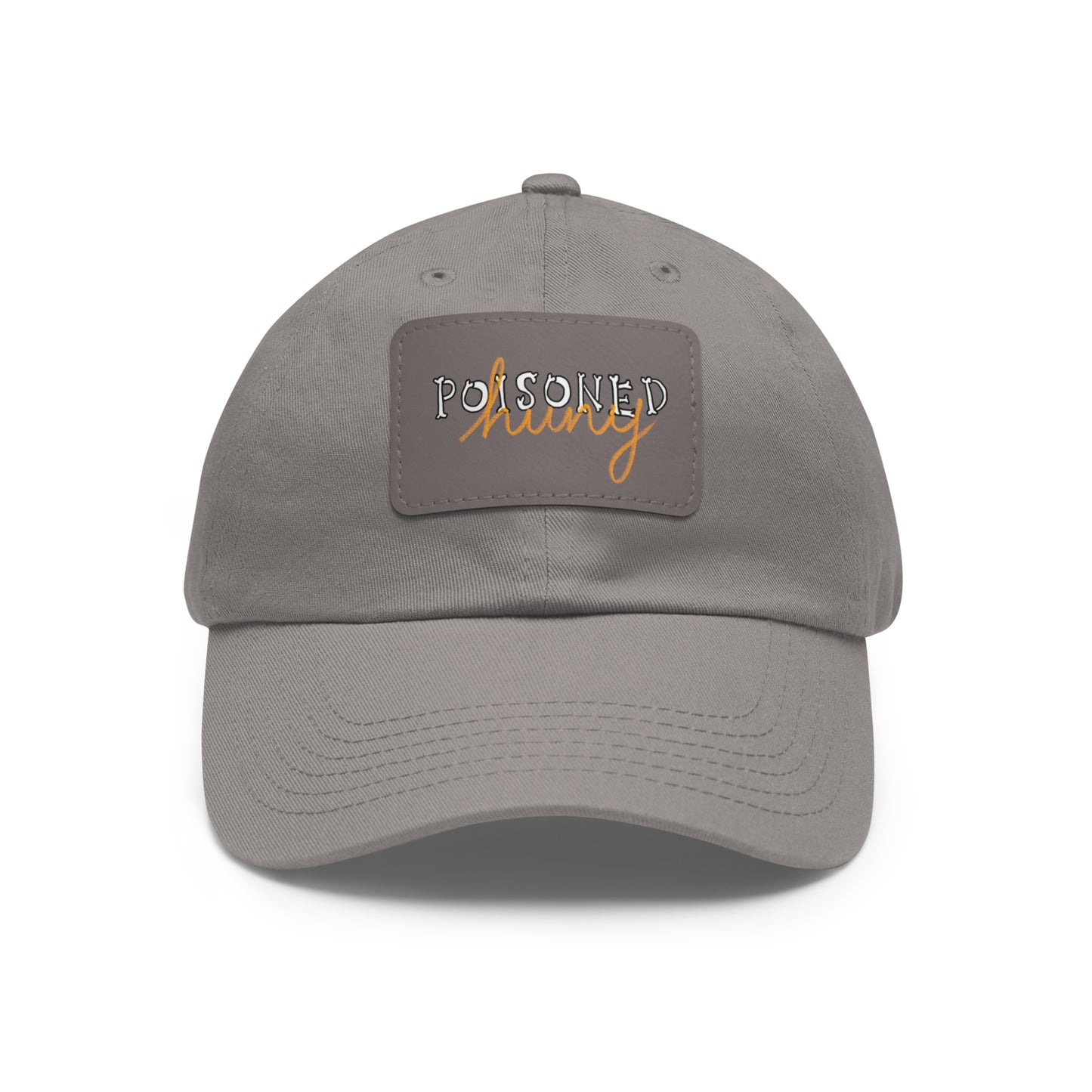 Brand logo Dad Hat with Leather Patch