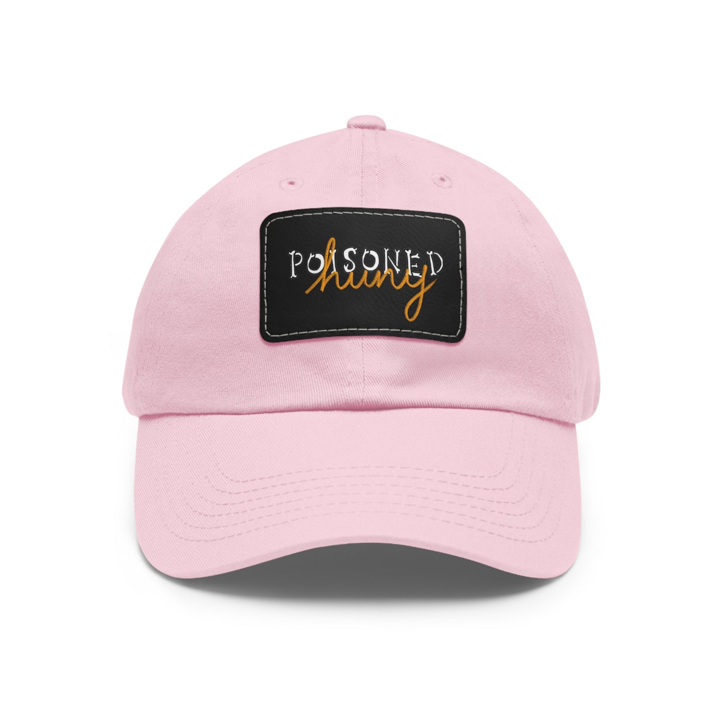 Brand logo Dad Hat with Leather Patch