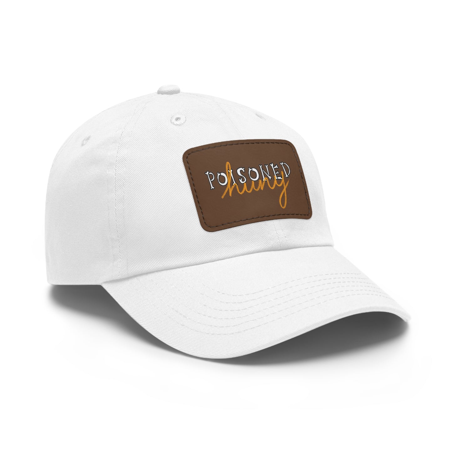 Brand logo Dad Hat with Leather Patch