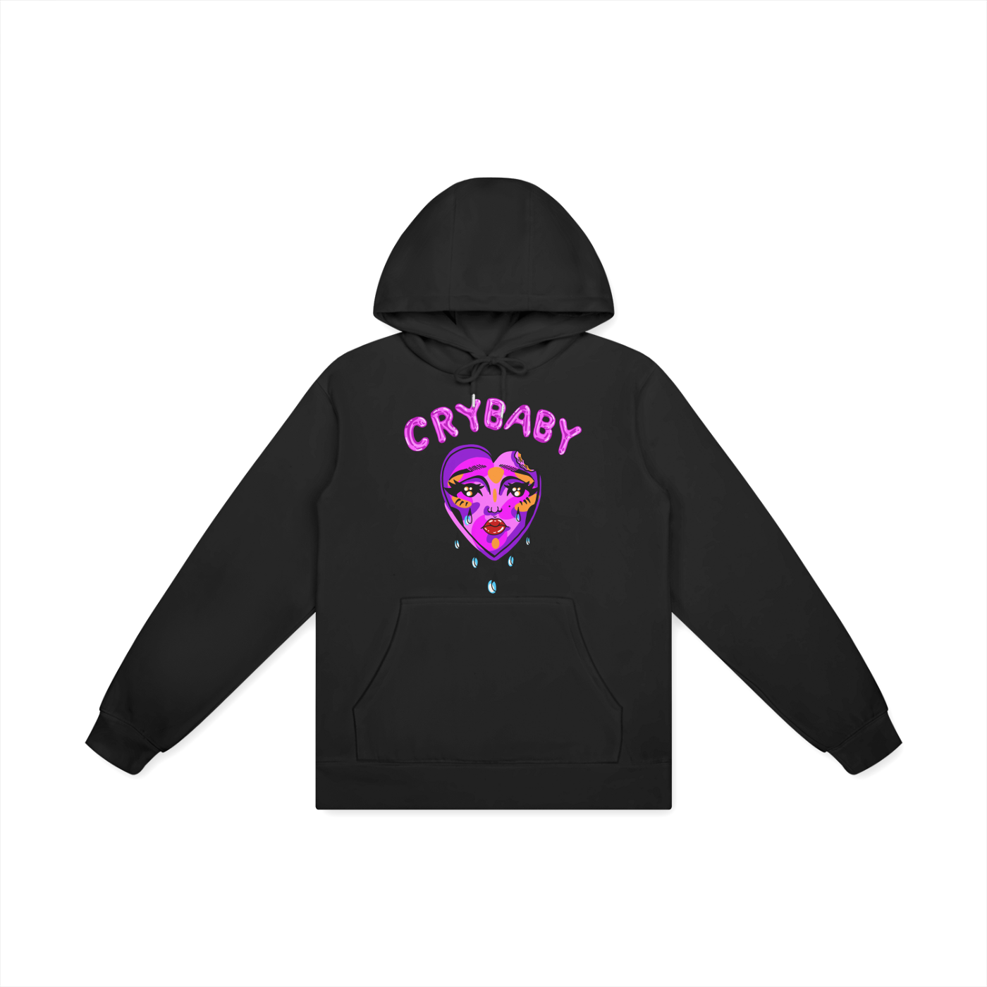 Crybaby Unisex Basic 100% Cotton Hoodie