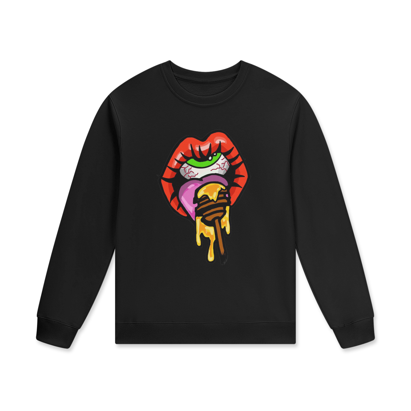 ‘Huny dipper’ Streetwear Unisex Staple 100% Cotton Pullover