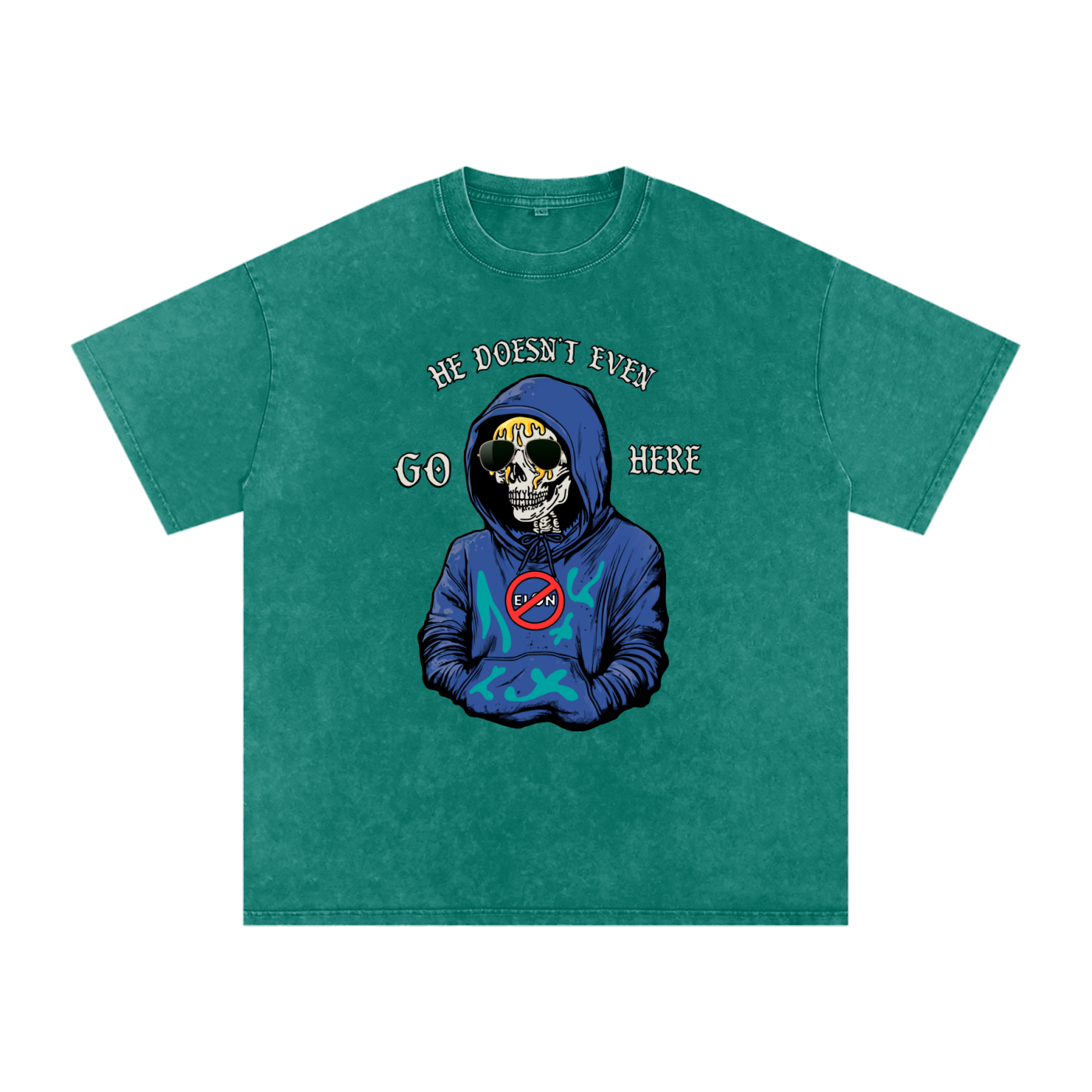 Acid Wash Oversize T-Shirt - 250 GSM