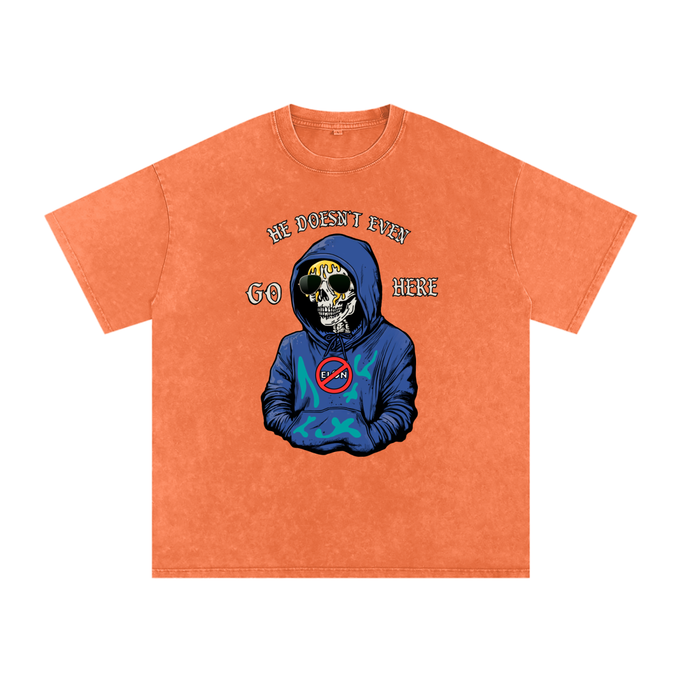 Acid Wash Oversize T-Shirt - 250 GSM