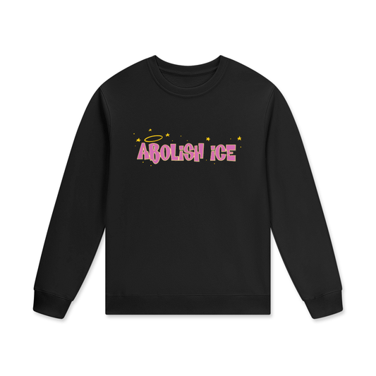 ‘Abolish ice’ Streetwear Unisex Cotton Pullover