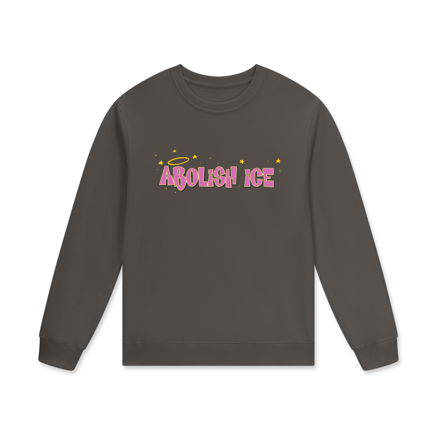 ‘Abolish ice’ Streetwear Unisex Cotton Pullover