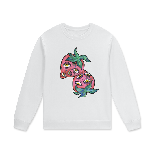 ‘Berry vision’ Streetwear Unisex Staple 100% Cotton Pullover