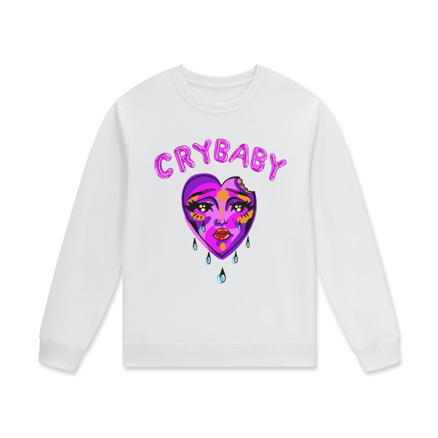Cry Baby Streetwear Unisex Staple 100% Cotton Pullover