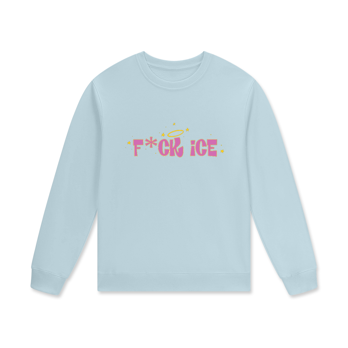 ‘F*ck ice’ Streetwear Unisex Cotton Pullover