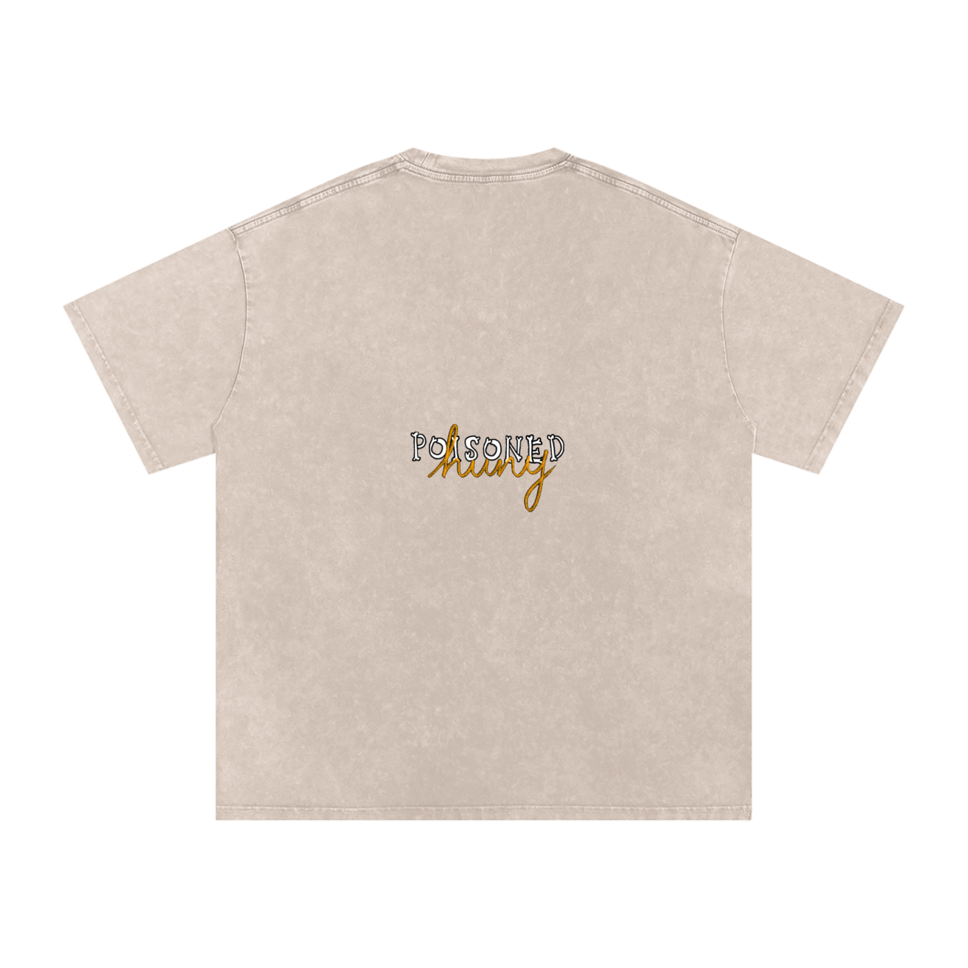 Acid Wash Oversize T-Shirt - 250 GSM