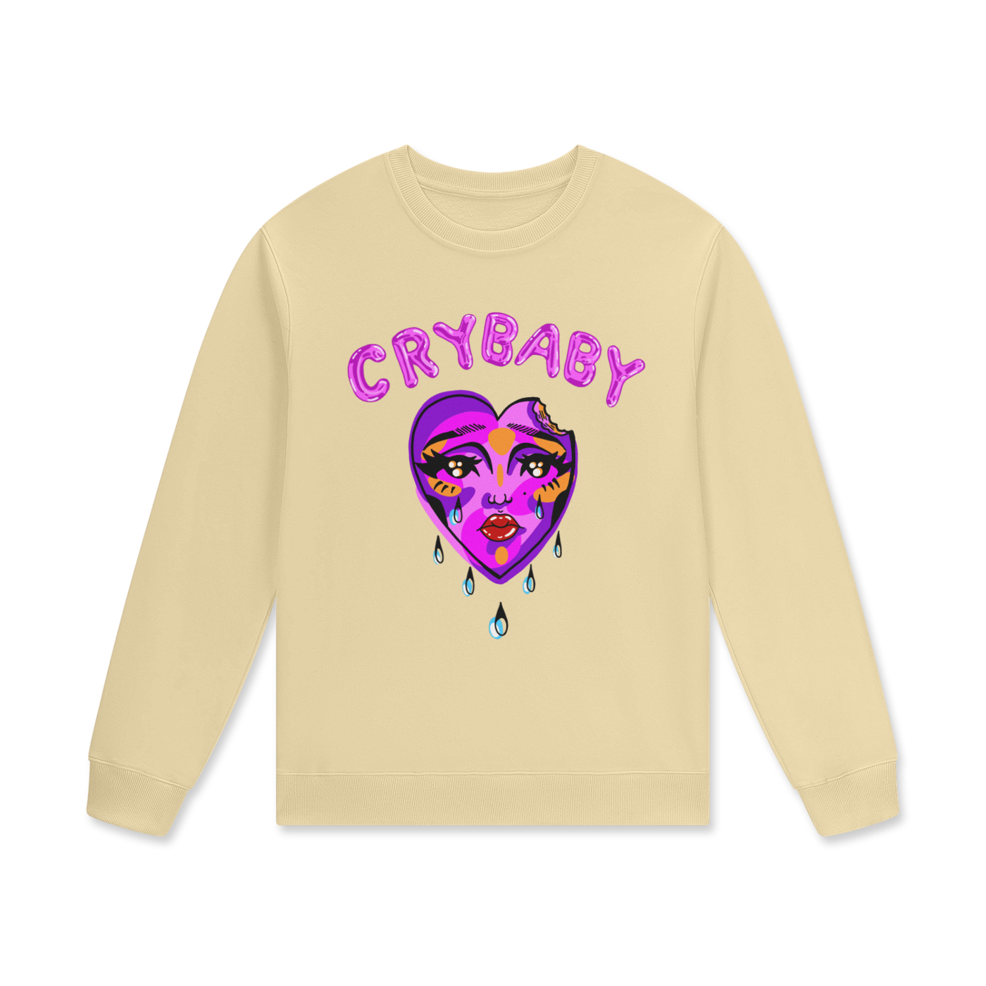 Cry Baby Streetwear Unisex Staple 100% Cotton Pullover