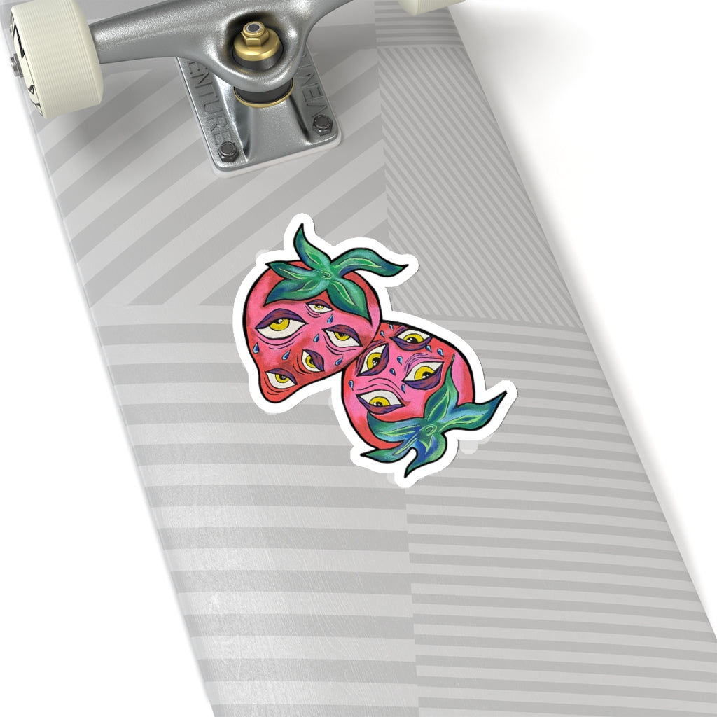 Berry vision Kiss-Cut Stickers