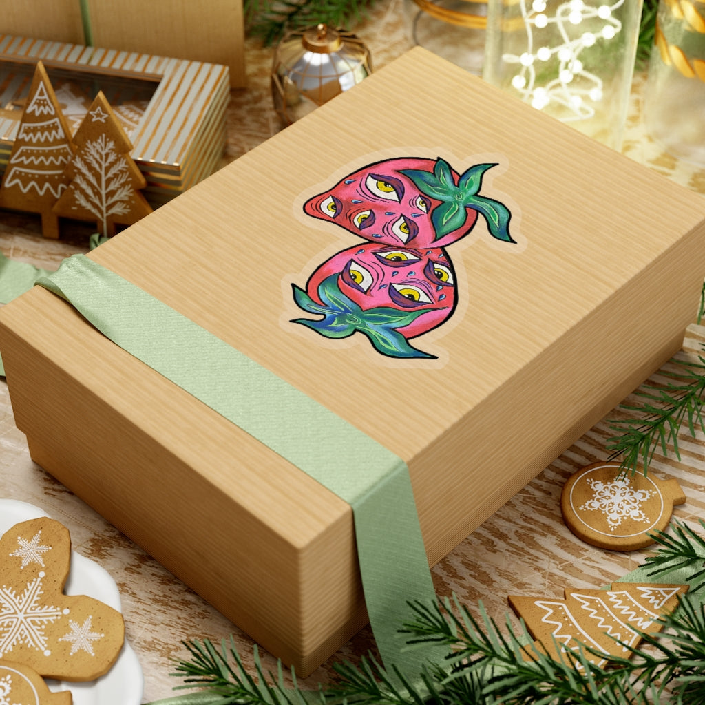 Berry vision Kiss-Cut Stickers